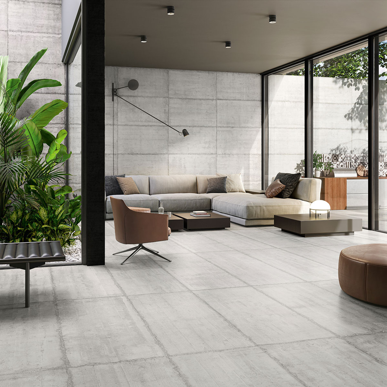 GRC Flooring - Bharti Microconcrete System
