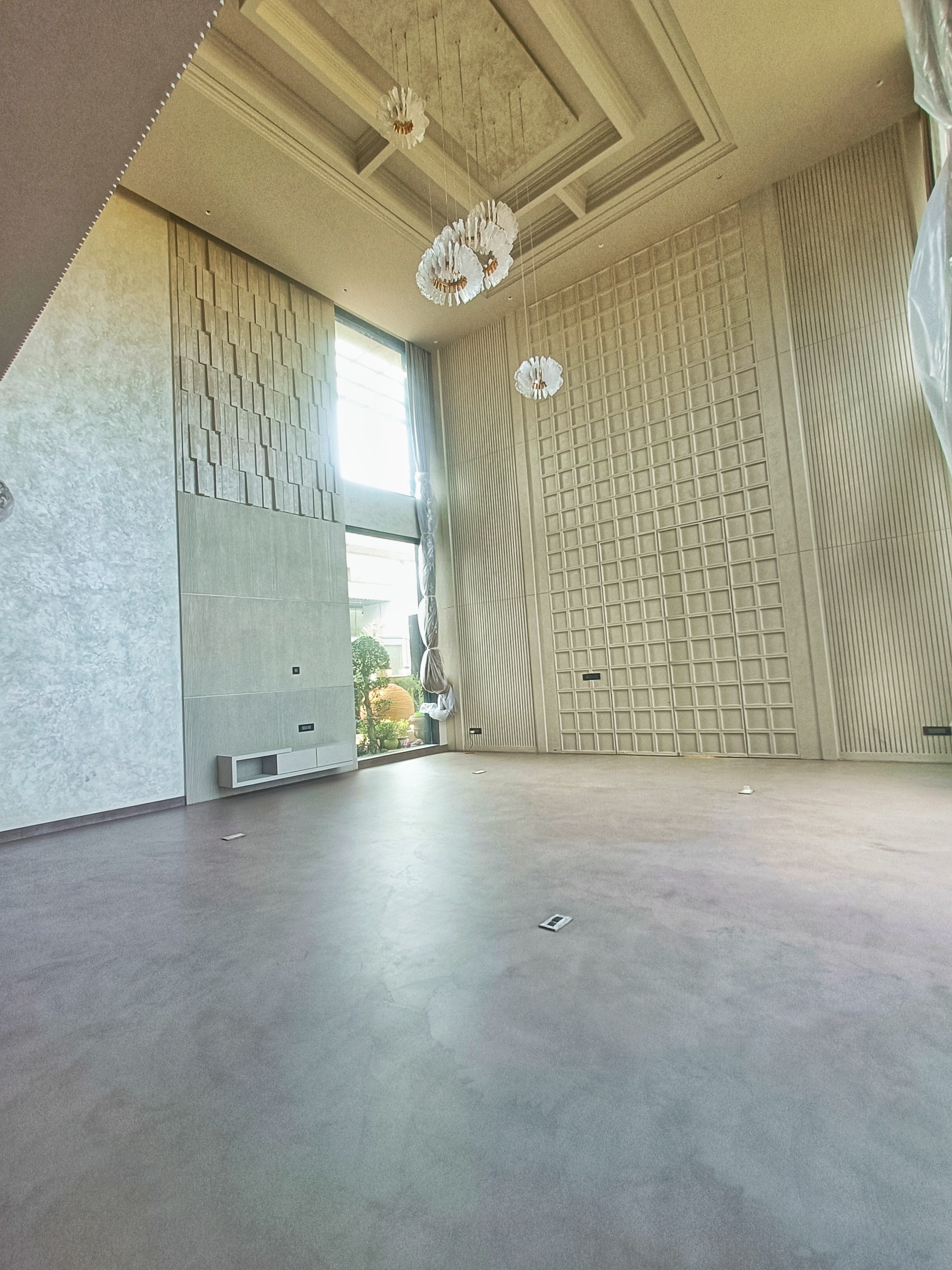 Seamless Microconcrete Wall Finish Design