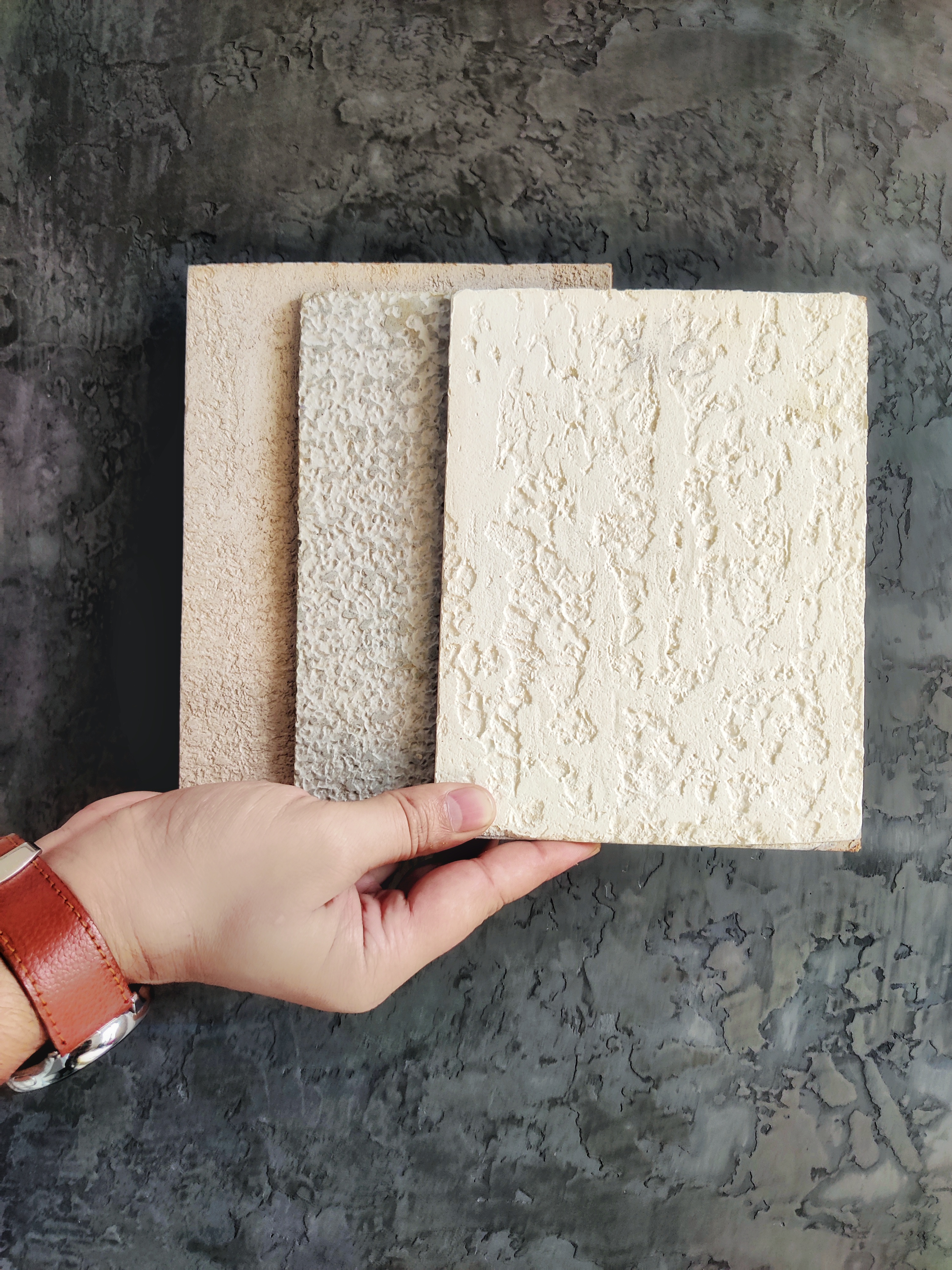 Venetian Stone - Bespoke Inlay Finish by Bharti Microconcrete